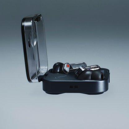 Nothing Ear 3 true wireless earbuds with white charging case and earbuds