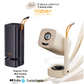 Yaber T1 Pro Portable Projector 1080P | 180° Gimbal Stand, Auto Focus, Licensed Netflix/Prime Video, 8W Audio, Wi-Fi 6