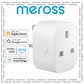 Meross MSS110 UK Smart Wi-Fi Plug Mini