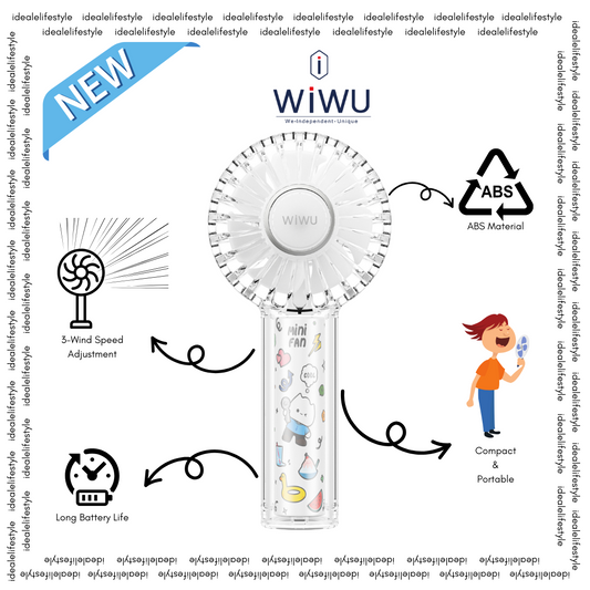 WiWU Wi-FS012 AeroMini Lightweight Portable Cooling Fan