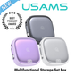 USAMS U87 60W Fast Charging 6-in-1 Retractable Cable With Multifunctional Storage Box US-SJ650
