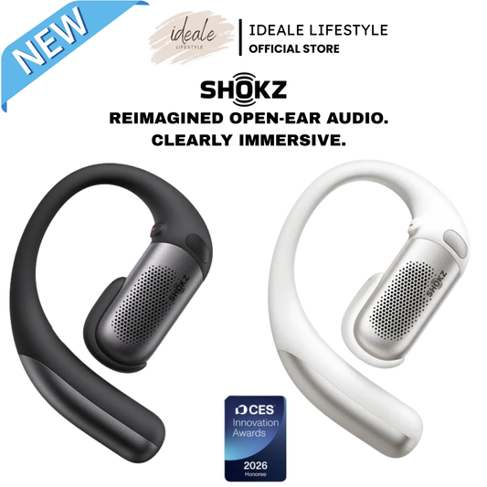 Shokz OpenFit Pro Open-Ear True Wireless Earbuds | Shokz SuperBoost™ & DirectPitch™ Tech | Dolby Atmos Optimized | IP55 Sweatproof | 50-Hour Battery Life | Noise Reduction | USB-C & Wireless Charging