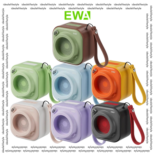 EWA A132 True Wireless Stereo Bluetooth Speaker Bass Subwoofer with Carrying Strap (CE Certified)