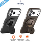360° rotating phone ring stand folded flat