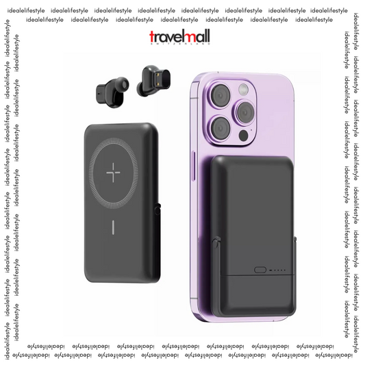 Travelmall Singapore Multi-Tool True Wireless Earbuds With 5000mAh Wireless Powerbank