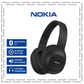 Nokia E1200 Wireless Headphones, Bluetooth 5.0, Headset, Built-in Microphone, Wireless, 0.1 inch (3.5 mm), AUX Wired, Up to 40 Hours of Continuous Playback, Foldable