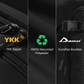 TOMTOC Navigator T67 Travel Backpack 38L Flight Approved Flight Suitcase Backpack Water Resistant 17.3 Inch Laptop Bag