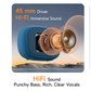 WiWU GO Fun IPX6 waterproof Bluetooth speaker by pool
