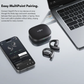 Shokz OpenFit Pro Open-Ear True Wireless Earbuds | Shokz SuperBoost™ & DirectPitch™ Tech | Dolby Atmos Optimized | IP55 Sweatproof | 50-Hour Battery Life | Noise Reduction | USB-C & Wireless Charging