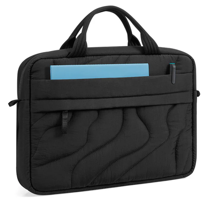 TOMTOC Terra A28 Puffy Laptop Sleeve Bag 13 14 16 Inch Lightweight Protective Carrying Case Soft Padded Waterproof Laptop Bag Travel Work
