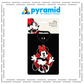 Pyramid Mickey & Minnie Mouse Luggage Tag