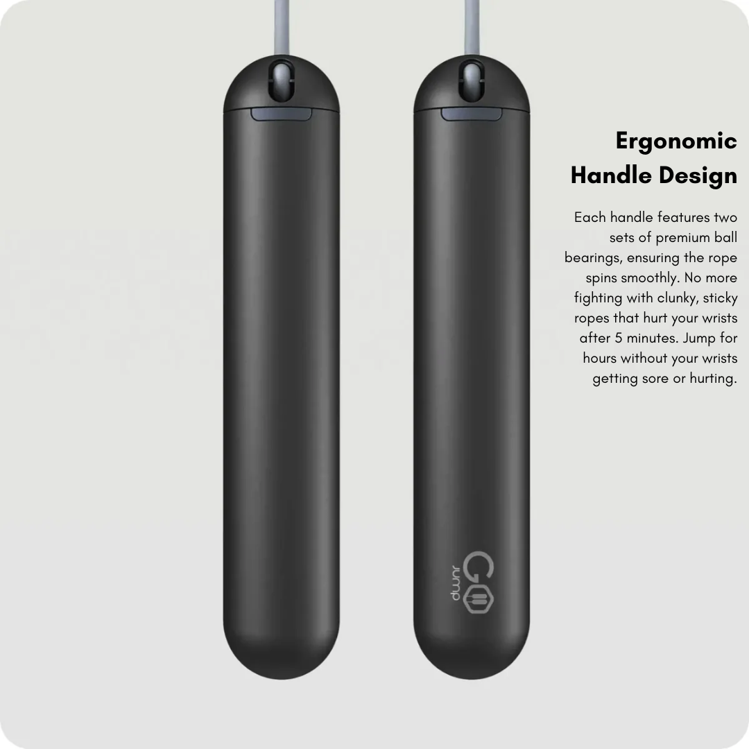 Particula GoJump Smart Jump Rope | Professional AI Fitness Skipping Rope | Precision 5-Jump/Sec Tracking | Bluetooth App & Apple Watch Support | Adjustable Length & Offline Memory - Shop Now!