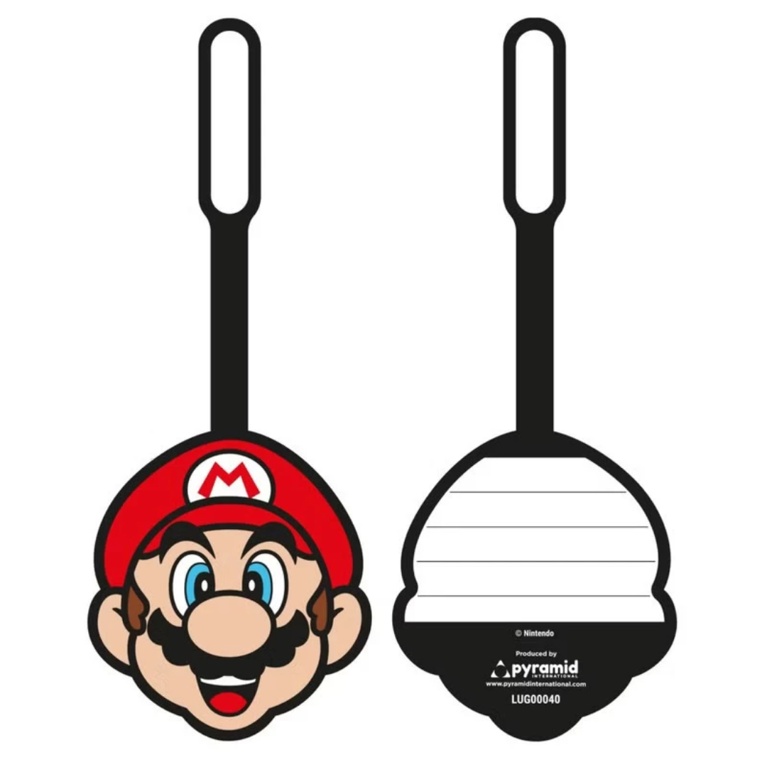 Nintendo Super Mario Multi-Functional Luggage Tag (Officially Licensed)