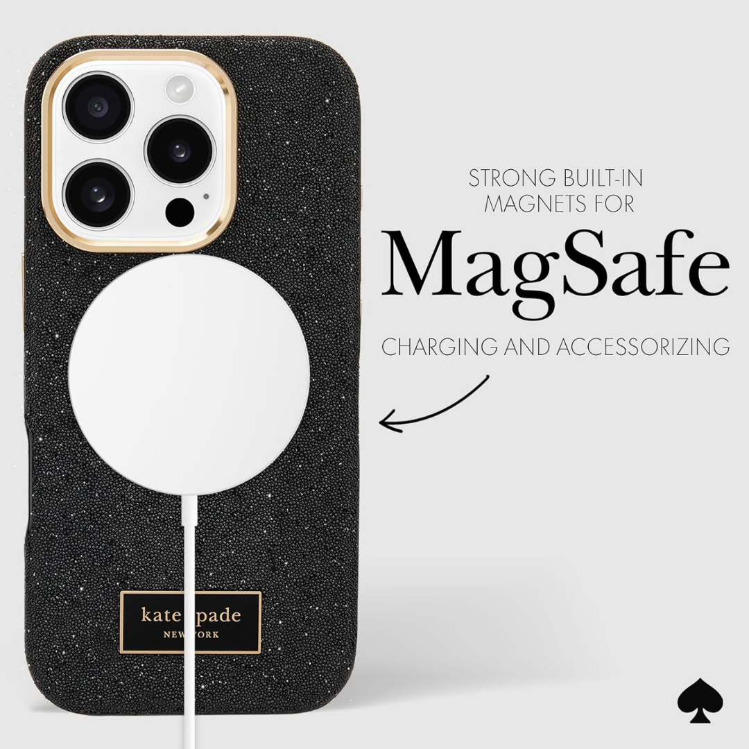 kate spade new york iPhone 16 Pro/ProMAX Case - Compatible with MagSafe - Designer Phone Case