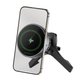 WiWU CH-319 Qi2.0 Car Mount  Wireless Charger with Semiconductor Refrigeration[Cooling Fast Charging], 360° Rotation Magnetic Car Charger