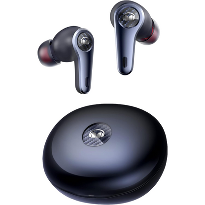 Monster Clarity 8.0 ANC Hybrid Active Noise Cancelling Wireless Earbuds, 42dB in-Ear Earphones Deep Bass with 6 Mics, Bluetooth 5.2, 50H Play Time with Wireless Charging Case for Android iOS Gaming