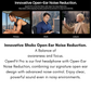 Shokz OpenFit Pro Open-Ear True Wireless Earbuds | Shokz SuperBoost™ & DirectPitch™ Tech | Dolby Atmos Optimized | IP55 Sweatproof | 50-Hour Battery Life | Noise Reduction | USB-C & Wireless Charging