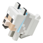 Paladone Minecraft Wolf Shaped Money Box | 14.3cm (5.6") 3D Character Piggy Bank | Durable Plastic Coin Bank for Kids & Gamers | Officially Licensed Minecraft Merchandise PP15335MCF - Start Saving Now!