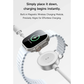 WiWU TitanLink Wi-C104 100W 2 in 1 Cable Magnetic Watch Charger Type C USB A PD 100W Fast Charge Laptop Phone Braided