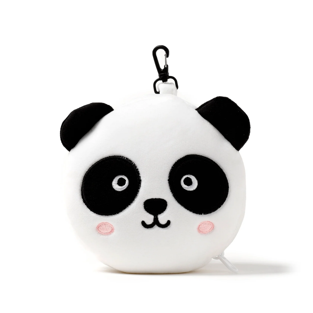 Folded Panda Travel Pillow – Lightweight and Compact for Travel
