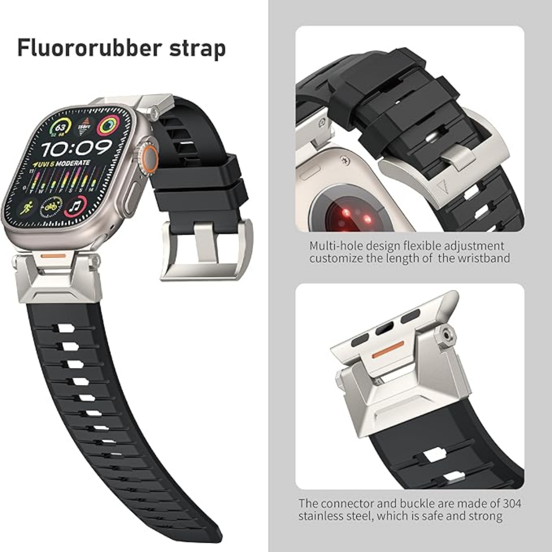 WiWU Wi-WB012 Urban Silicon Watch Band for iWatch 44 / 45 / 49mm