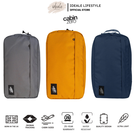 CabinZero Classic Cross Body 11L Companion Bag | Anti-Theft RFID Blocking Travel Sling | Lightweight 600D Water-Resistant Shoulder Bag | Secure 11-Litre Everyday Carry - Shop Now!