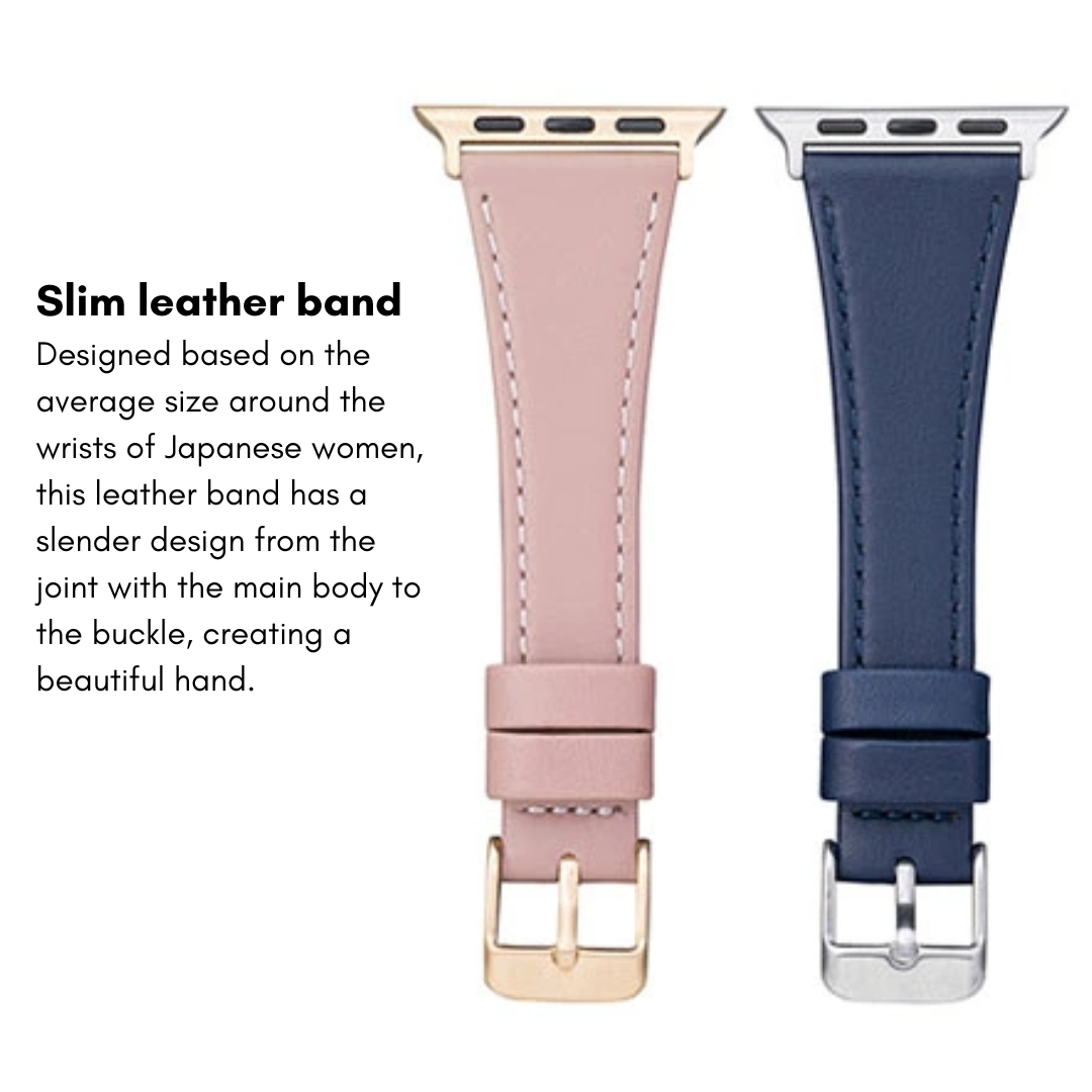 GRAMAS COLORS "Originate" Himeji Genuine Leather Watch Band (Fits 41mm/40mm/38mm)