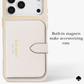Kate Spade New York Icon Silicone MagSafe iPhone 17 Case – Gold Accents, 12ft Drop, MagSafe Compatible