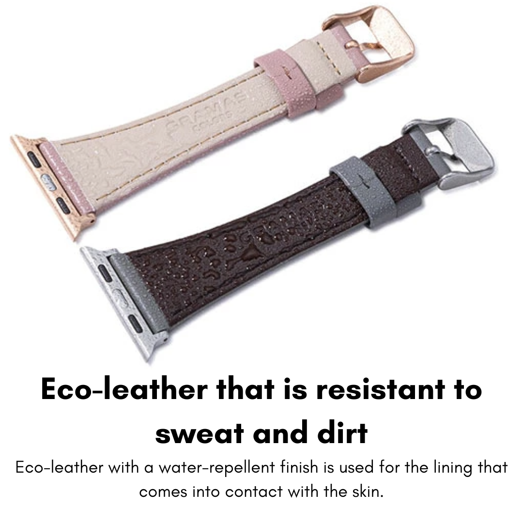 GRAMAS COLORS "Originate" Himeji Genuine Leather Watch Band (Fits 41mm/40mm/38mm)