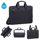 Rivacase Central 8231 Laptop Bag 15.6" Black | Water Resistant Padded Notebook Bag | Compatible MacBook Pro 15, Tablet Pocket