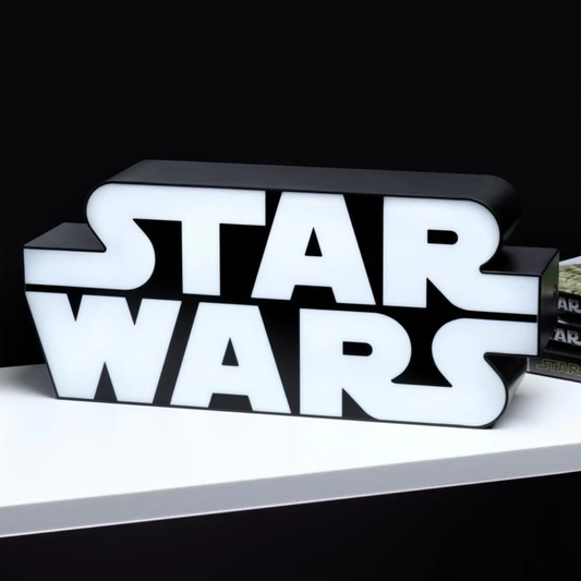 Paladone Star Wars Logo Light | Officially Licensed Galaxy Memorabilia Wall & Desk Lamp | 28cm Wide 3D Silhouette | 2 Light Modes Pulse & Phase | USB or Battery Powered - Shop Now!