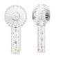 The WiWU lightweight portable fan acts like a personal air conditioner, delivering powerful cooling with three adjustable wind speeds to suit your comfort needs.