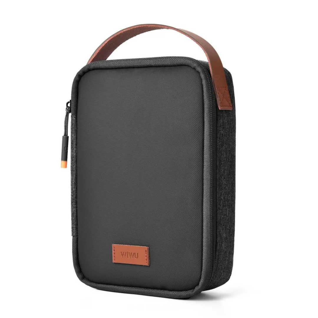 WiWU Minimalist Travel Pouch for Electronics Macbook Accessories