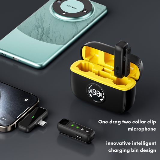 WIWU Wireless mini microphone lighting+type-c Wi-WM003