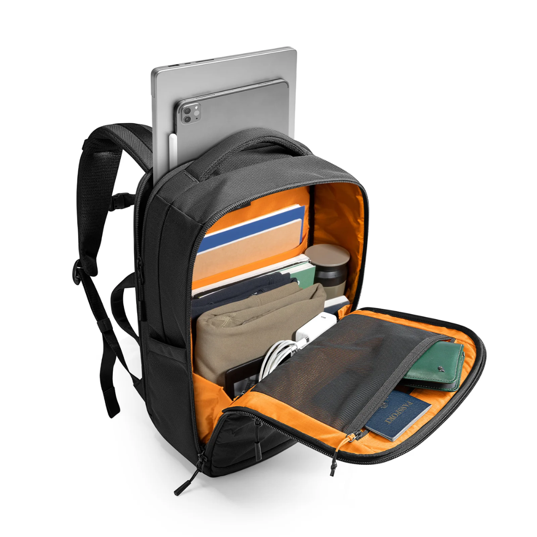 tomtoc Navigator-T73 X-Pac 28L Travel Laptop Backpack | Premium Waterproof Tech Daypack Premium Commuter Bag Fits Up to 16-Inch Laptops