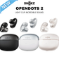 SHOKZ OpenDots 2 Open Ear Wireless Earbuds Bluetooth Dolby Audio Bass IP57 Sport Headphones Noise Canceling Earphone