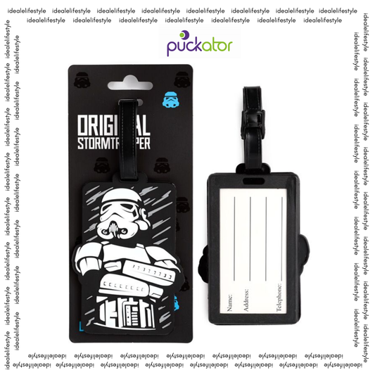 PUCKATOR Original Stormtrooper PVC Luggage Tag – Official Star Wars Design