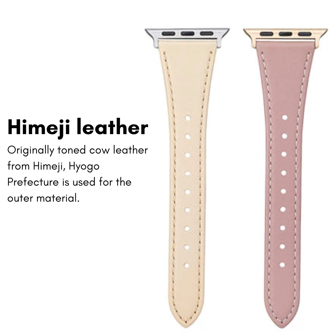 GRAMAS COLORS "Originate" Himeji Genuine Leather Watch Band (Fits 41mm/40mm/38mm)