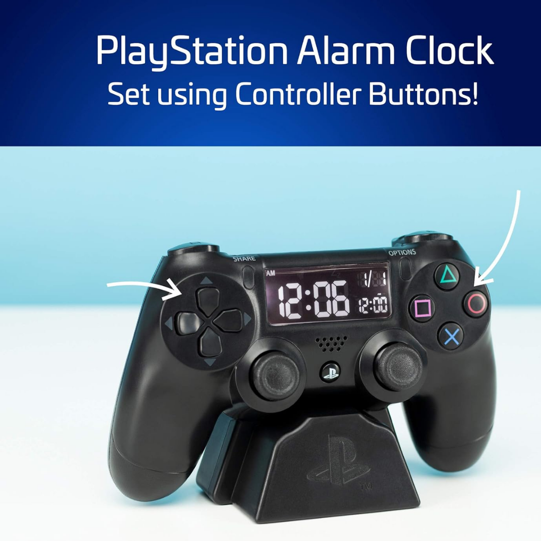 Paladone Playstation Controller with Alarm Clock