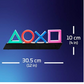 Paladone Playstation Heritage Icons Light PS5 (Colour)