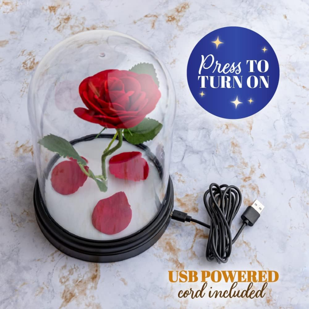 Paladone Beauty & The Beast Enchanted Rose Light V3