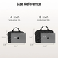 TOMTOC Terra A28 Puffy Laptop Sleeve Bag 13 14 16 Inch Lightweight Protective Carrying Case Soft Padded Waterproof Laptop Bag Travel Work