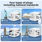 35W USB-C PD fast charging travel plug adapter