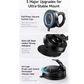 WiWU Gentleman Car Mount Wi-CH062 Magnetic Phone Holder 720° Foldable Desk Stand Zinc Alloy Dashboard Mount for Phone