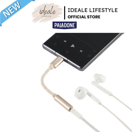 Travelmall Switzerland Eco-Friendly USB-C to 3.5mm Headphone Jack Adapter | High-Fidelity Audio Converter | Sustainable Recycled PET & Wheat Straw Cable | For iOS, Android & Tablets - Shop Now!