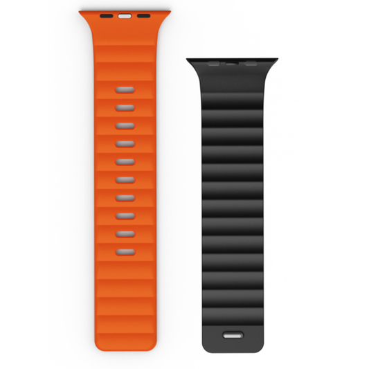 WiWU Mag Secur Watch Band Wi-WB301 – Magnetic Silicone Strap with Metal Lock for 44–49mm Smartwatch