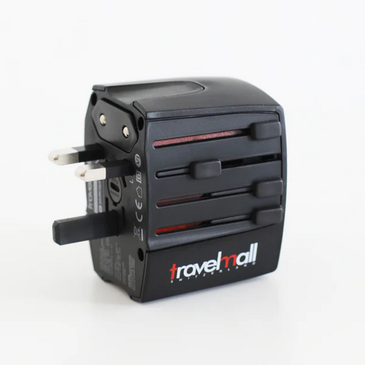 Travelmall Dual USB Worldwide Travel Adaptor Set