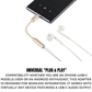 Travelmall Switzerland Eco-Friendly USB-C to 3.5mm Headphone Jack Adapter | High-Fidelity Audio Converter | Sustainable Recycled PET & Wheat Straw Cable | For iOS, Android & Tablets - Shop Now!