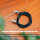 Verbatim 100W USB-C to USB-C Cable | DuPont™ Kevlar® Fortified | 50,000x Bend Test Rated | PD 3.0 E-Marker Fast Charge for Laptops & Flagship Smartphones | 1.2M Durable Nylon Braided Cord