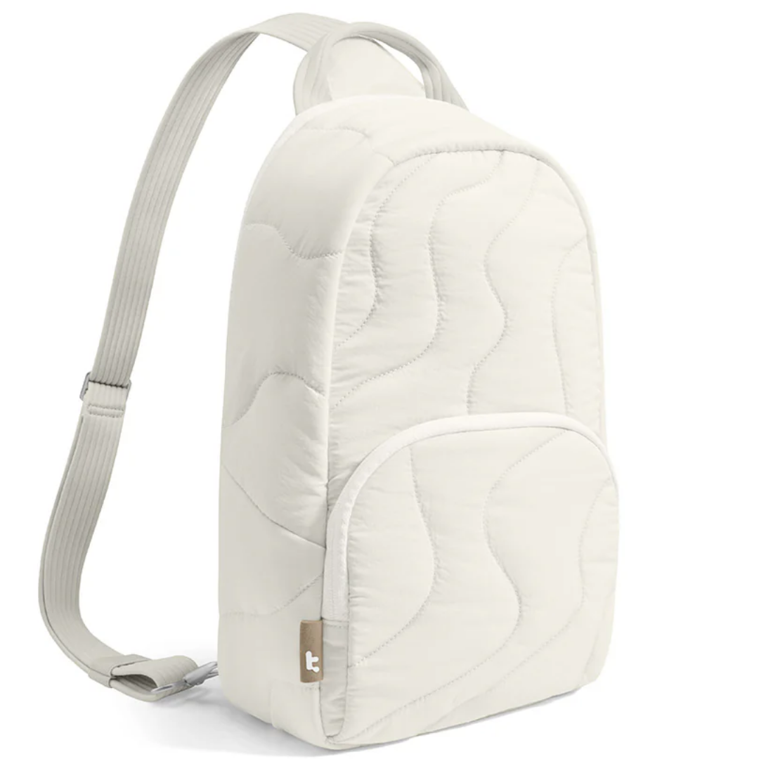 TOMTOC Terra T36 Light Sling Backpack 10L Puffy Crossbody Bag Chest Bag Water Resistant with 11 Inch iPad Sleeve Eco